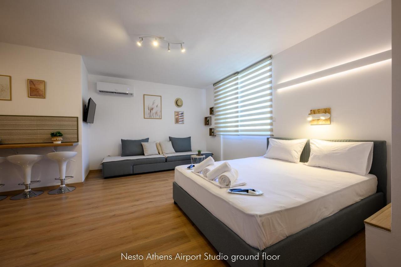 Nesto Athens Airport Zen Apartment Spata  Ngoại thất bức ảnh