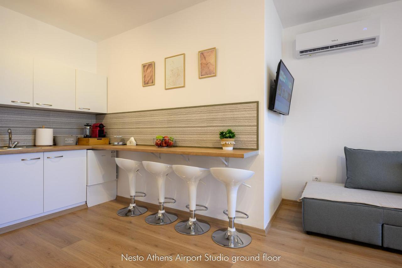 Nesto Athens Airport Zen Apartment Spata  Ngoại thất bức ảnh